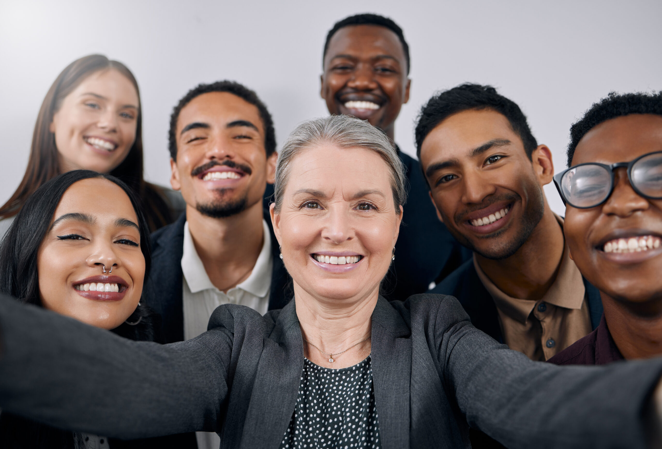 A time to remember with my team. shot of a group of businesspeople together