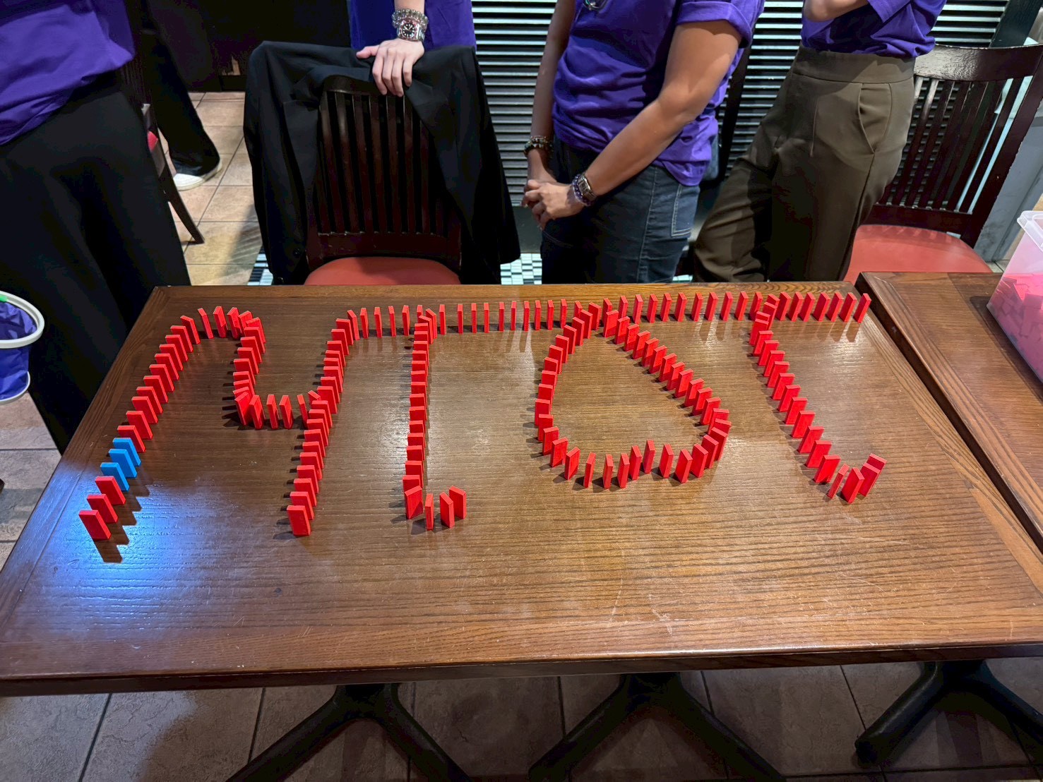 骨牌團隊建立活動成效